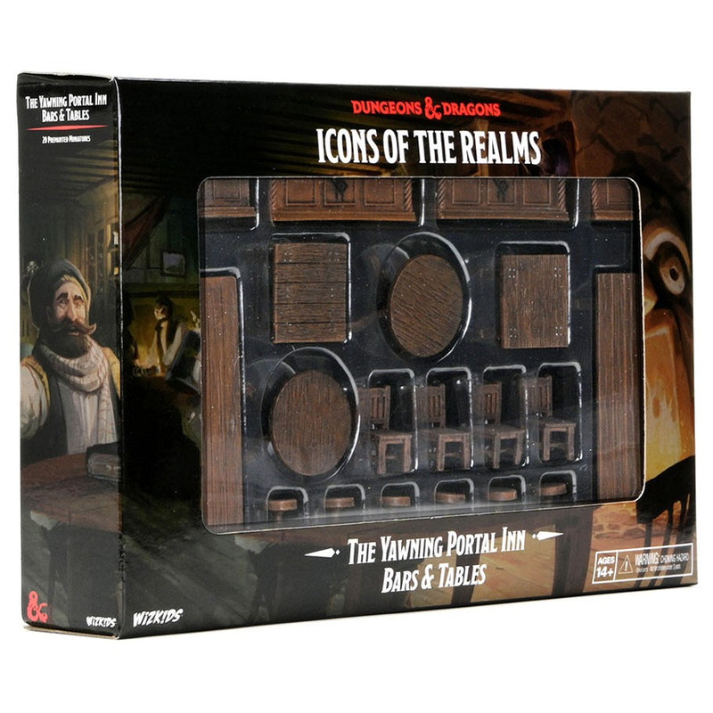 D&D Icons of The Realms: The Yawning Portal Inn - Bars & Tables