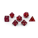 7-Piece RPG Set - Zircon Glass Dice