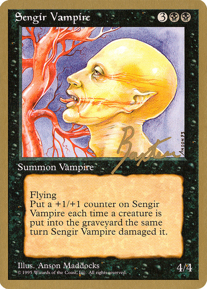 Sengir Vampire (George Baxter) [Pro Tour Collector Set]