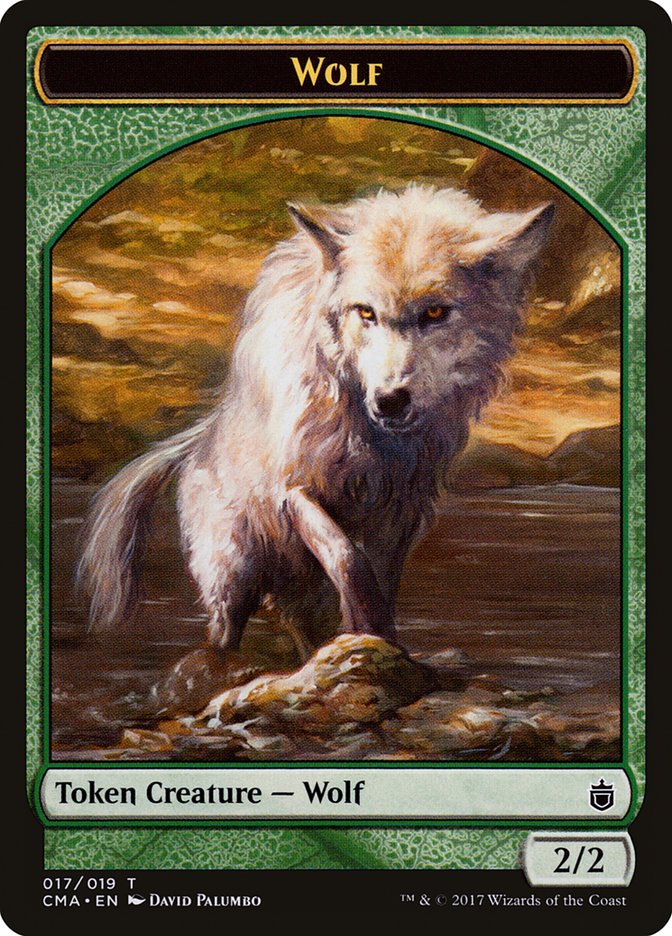 Wolf (017/019) [Commander Anthology Tokens]