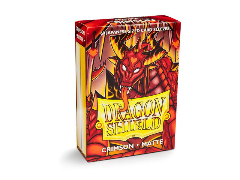 Dragon Shield Matte Sleeve - Crimson ‘Elohaen’ 60ct