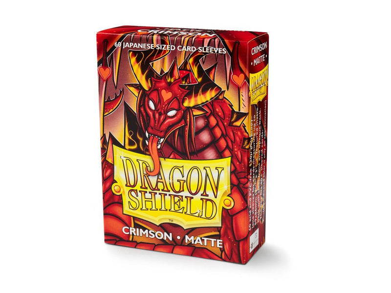 Dragon Shield Matte Sleeve - Crimson ‘Elohaen’ 60ct