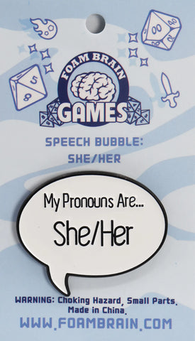 Speech Bubble Pin