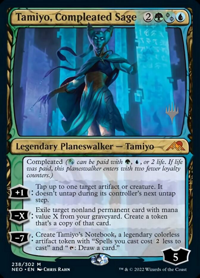 Tamiyo, Compleated Sage (Promo Pack) [Kamigawa: Neon Dynasty Promos]