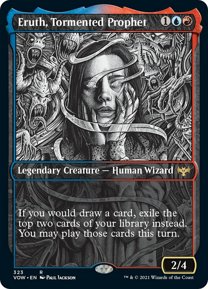 Eruth, Tormented Prophet (Showcase Eternal Night) [Innistrad: Crimson