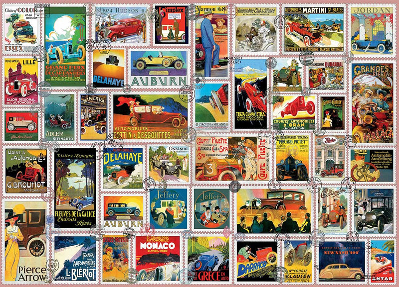 1000 Piece Puzzle: Stamps Assortment