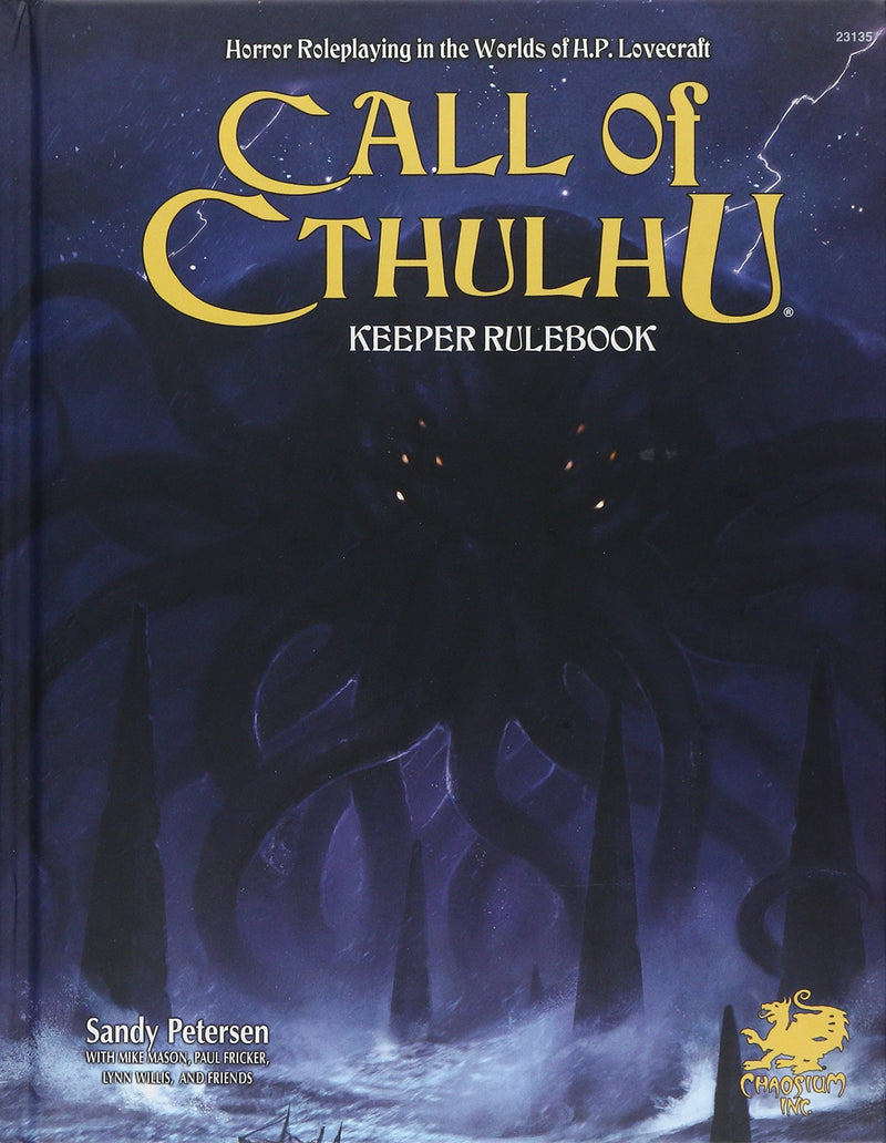 Call of Cthulhu 7th ed Keeper Rule Book