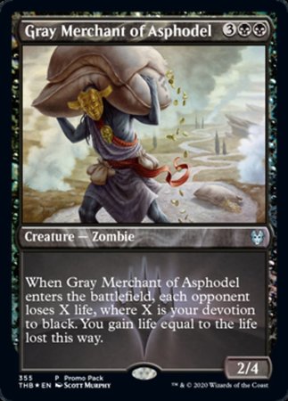 Gray Merchant of Asphodel [Theros Beyond Death]