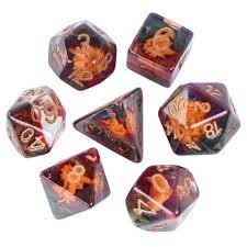 Dragon Mask RPG Dice set