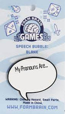Speech Bubble Pin