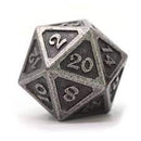 Mythica Dark Silver D20