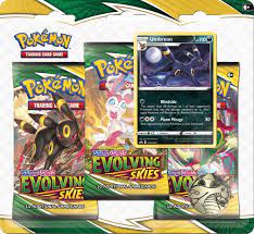 Pokemon Evolving Skies: 3-Booster Blister