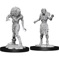 D&D Minis: Wave 14 - Drowned Assassin & Drowned Ascetic