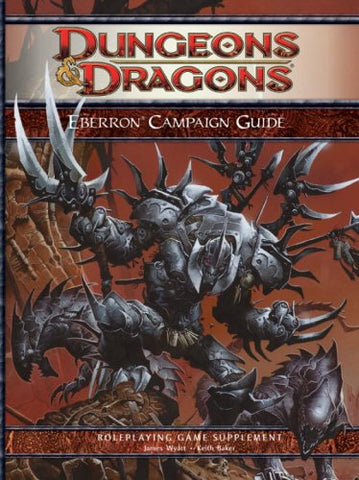 Eberron Campaign Guide: DnD 4th Edition Supplement (Used)