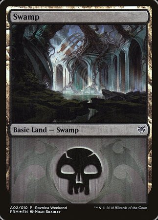 Swamp - Dimir (A02) [GRN Ravnica Weekend]