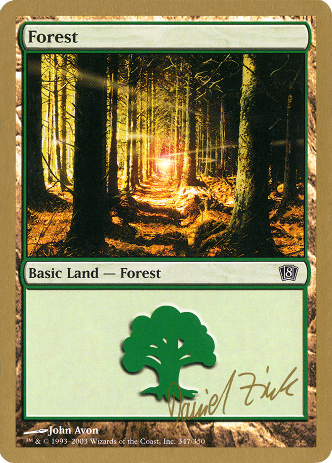Forest (dz347) (Daniel Zink) [World Championship Decks 2003]