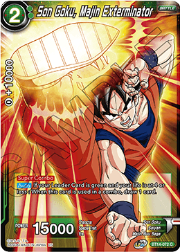 Son Goku, Majin Exterminator (BT14-072) [Cross Spirits]