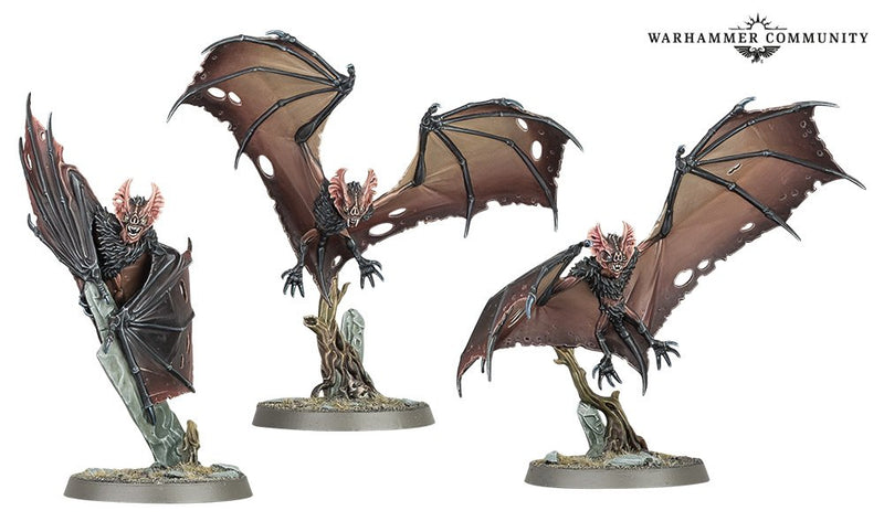 Soulblight Gravelords Fell Bats