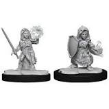 Pathfinder Minis: Wave 14 - Female Halfling Cleric