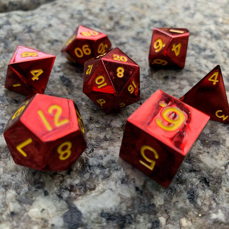 Norse Foundry 7 Piece Metal Dice