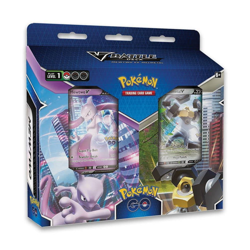 Pokemon GO V Battle Deck: Mewtwo vs. Melmetal Bundle