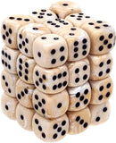 Chessex: D6 Marble™ Dice sets- 12mm