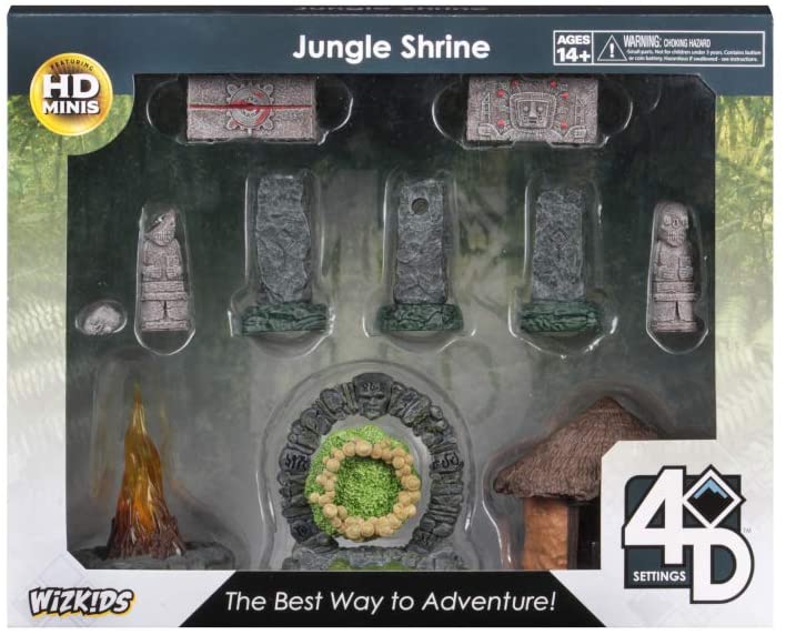 4D Settings: Jungle Shrine