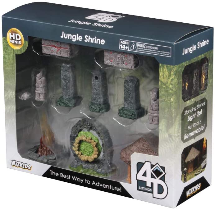 4D Settings: Jungle Shrine