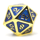 Mythica Gold Sapphire D20