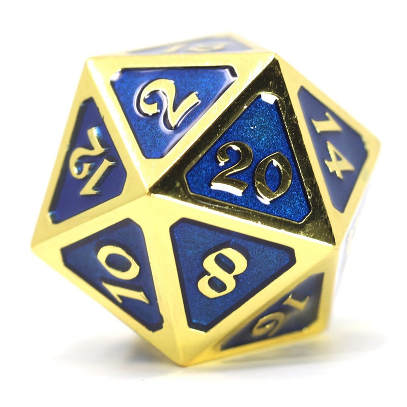 Mythica Gold Sapphire D20
