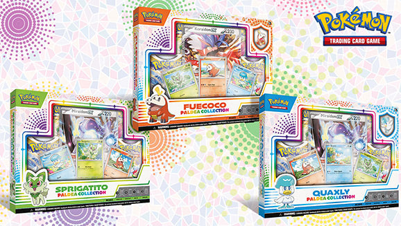 Pokemon Paldea Pin Collection