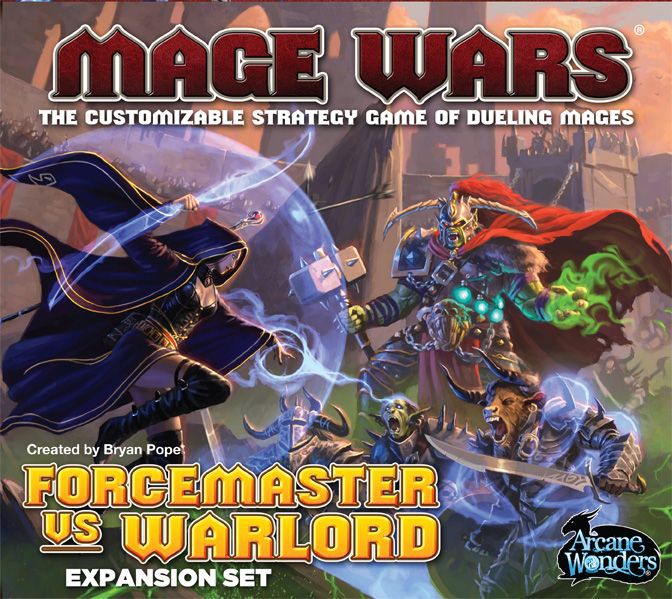 Mage Wars : Forcemaster vs Warlord