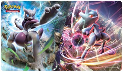 playmat: mega mewtwo X and Y