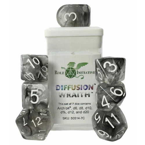 Roll4Initiative 7-Piece Dice Set: Diffusion Series