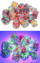 Chessex: Polyhedral Luminary Nebula™ Dice sets