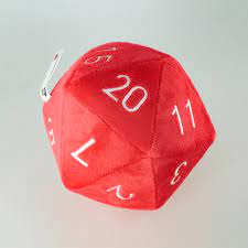 D20 Plush- Red