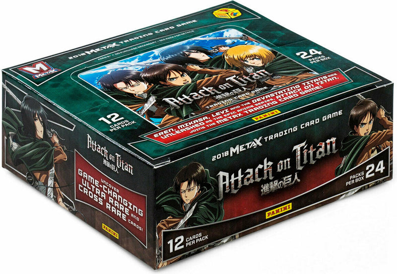 2018 Metax Trading Card Game: Attack on Titan Booster Box