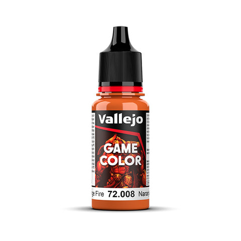 Orange Fire Vallejo Game Color