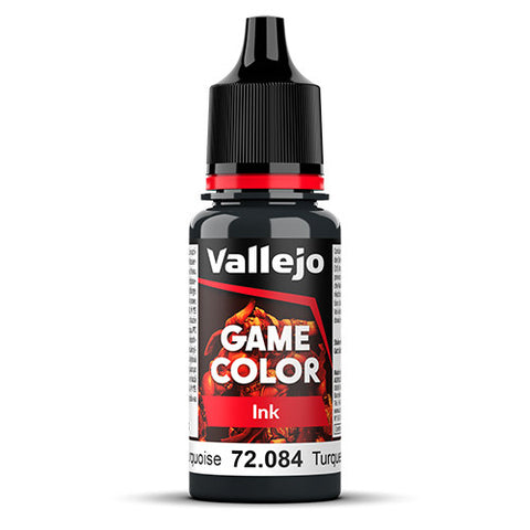 Dark Turquoise Ink Vallejo Game Color