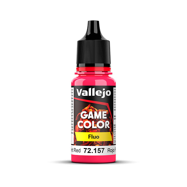Fluorescent Red Vallejo Game Color