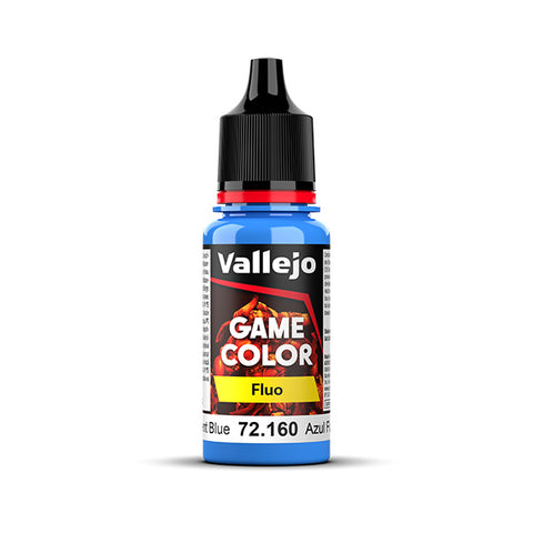 Fluorescent Blue Vallejo Game Color