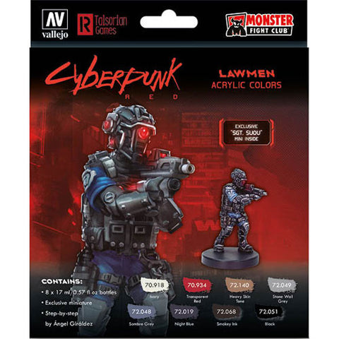 Game Color Set: Cyberpunk - Lawmen