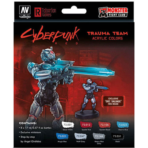 Game Color Set: Cyberpunk - Trauma Team
