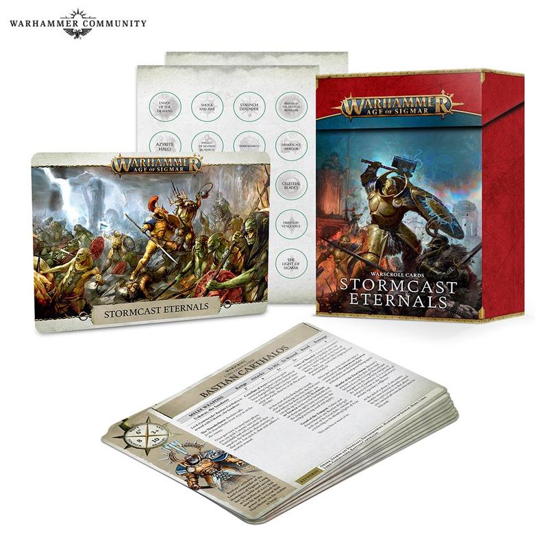 Stormcast Eternals Warscroll Cards