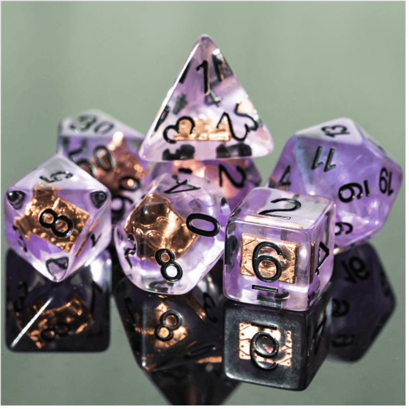 WARLOCK'S ELDRICH TOME CLASS RPG DICE SET