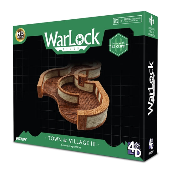 WarLock Tiles: Towns and Village III Curves Expansion