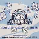 D20 Stud Earrings