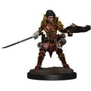 Pathfinder Battles: Half-Elf Female Swashbuckler