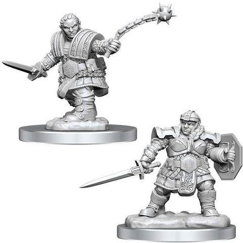 D&D Mini's: Dwarf Fighter