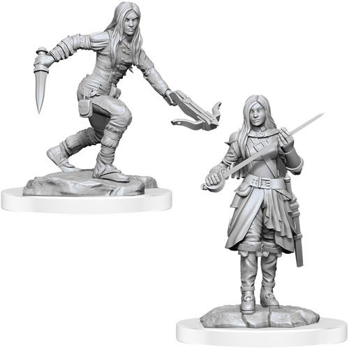 D&D Nolzur's Marvelous Miniatures: Female Half-Elf Rogue